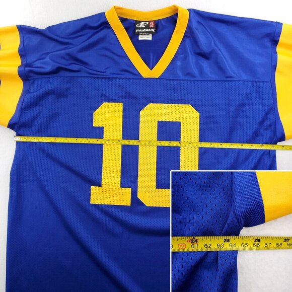 Rams Vintage Jersey Signed Trent Green 10 Logo Athletic Super Bowl Season XL - Picture 9 of 13
